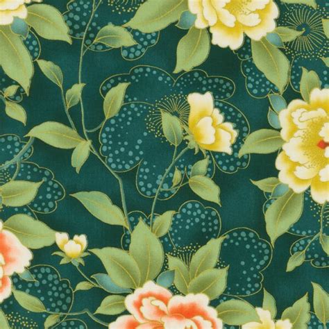 robert kaufman kaufman imperial collection fans metallic teal fabric|robert kaufman honoka imperial pattern.